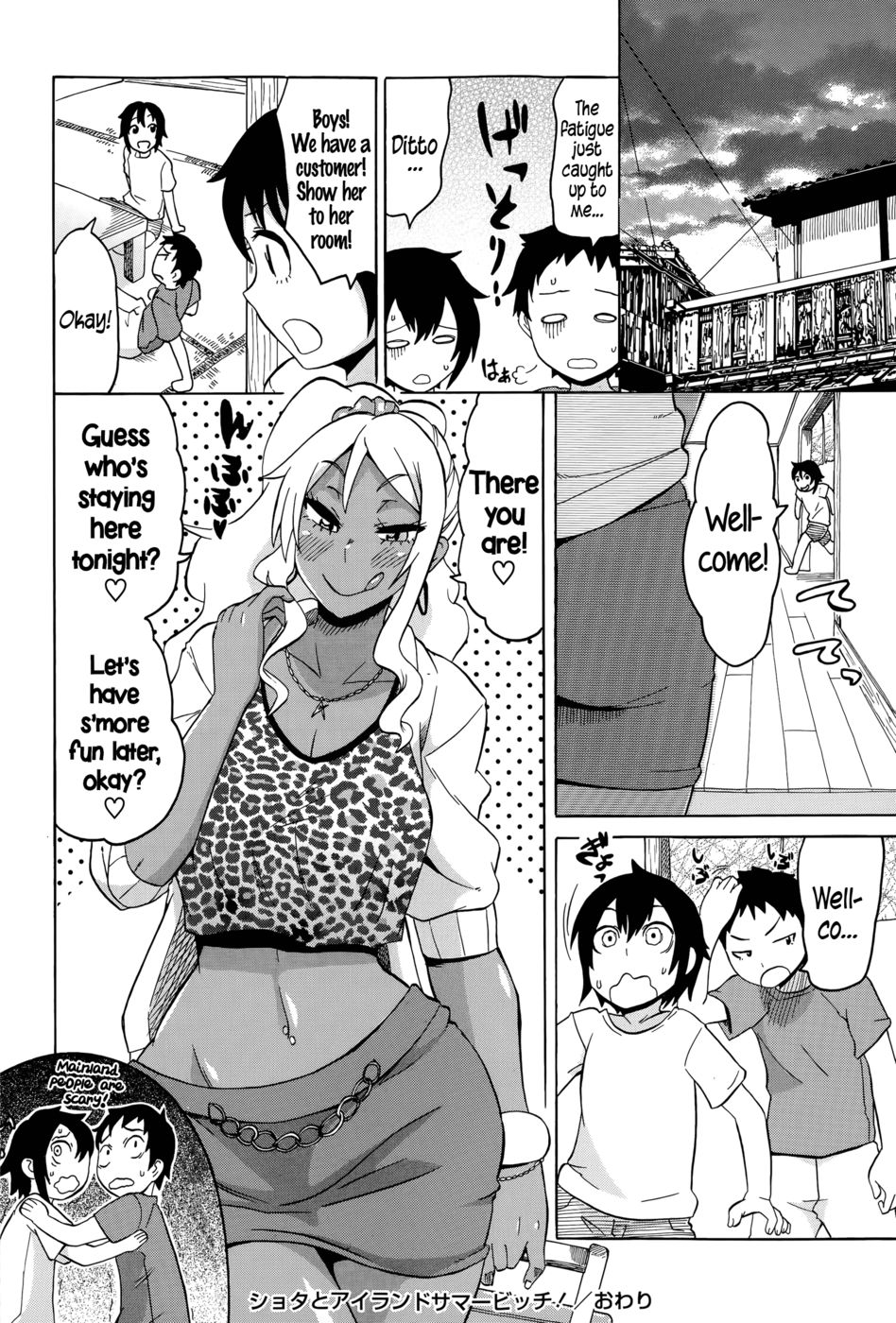 Hentai Manga Comic-Shotas and an Island Summer Bitch-Read-20